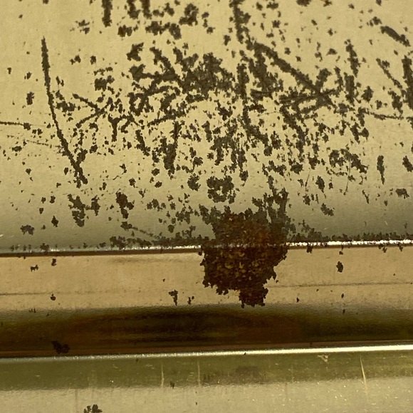 Vintage Cherub Treehouse Christmas Metal Tray Judith Ann Griffith print 90s - Picture 15 of 16